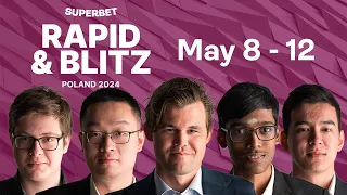 Superbet Rapid & Blitz Poland 2024: Day 3 | #GrandChessTour