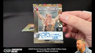 2023 Panini Donruss Elite WWE 12 Box Case Break #1