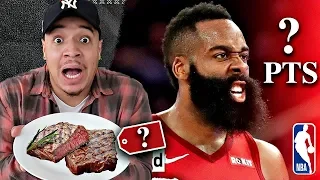 Letting NBA Players POINTS Decide How Much MONEY I Spend On Food For 24 Hours! (James Harden & More)