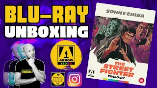 THE STREET FIGHTER TRILOGY 激突! 殺人拳 - Arrow Video Blu-ray Unboxing & Review