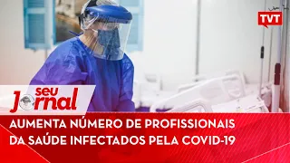 Aumenta número de profissionais da saúde infectados pela Covid-19