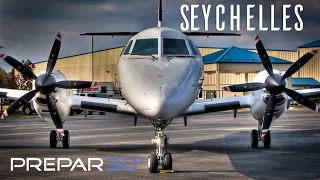 Prepar3D - PMDG JetStream 4100 - Landing at Seychelles - TrackIR