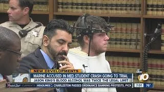 Marine accused in med student crash going to trial