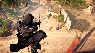 Assassin's Creed Origins Stealth kills - Outpost clear