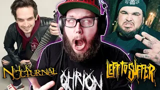 NIK NOCTURNAL'S METALCORE SONG WENT VIRAL?! "578" ft. Taylor Barber from Left to Suffer (REACTION)