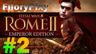 Rome 2 Total War - Прохождение #2 - Рим | Падение Сиракуз💀. Высадка в Африку.