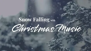 ❄️Snow Falling with Christmas Music - Cozy, Relaxing & Calming - 10 hours