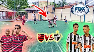 FLAMENGO vs ATLETICO GAME 5 vs 5 FINAL SEMI WHO WON? FOOTBALL CHALLENGES # 07 ‹Rikinho›