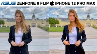 Asus Zenfone 8 Flip vs iPhone 12 Pro Max Camera Test