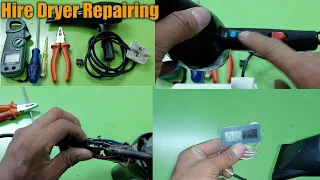 Hair Dryer No heat Repairing in Hindi Hair Dryer Ko Repair Kaise Karen Urdu Hindi