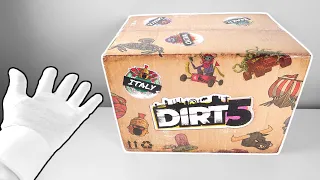 Unboxing DIRT 5 Press Kit Box [Ultra Rare] + Logitech G923 Racing Wheel