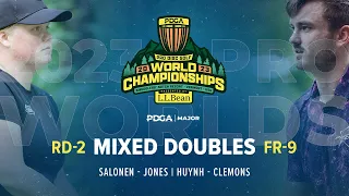 2023 PDGA Pro Worlds | MIXED DOUBLES | R2F9 Chase | Salonen - Jones | Huynh - Clemons