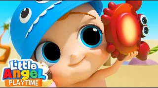 Hot And Cold at the Beach | Fun Sing Along Songs by Little Angel Playtime