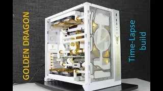 Lian Li PC-O11 DYNAMIC "GOLDEN DRAGON" TIME LAPSE BUILD