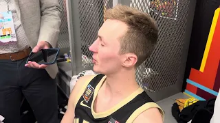 Fletcher Loyer talks NCAA Title loss and end of season.