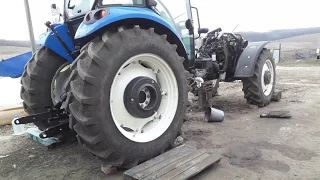 Задовбав!!! New holland TD5.110 Знову корзина щеплення навернулась.