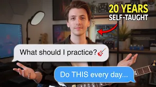 What I Practice Every Day As A 20-Year Self-Taught Guitarist - Best Guitar Practice Routine 2024