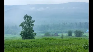 the noise of rain, thunderstorms and lightning, шум дождя, грозы и молнии