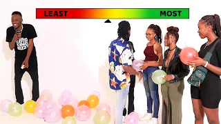 Pop The Least Attractive Girls Balloon! | Marry Smash Or Kill! Kenyan Edition