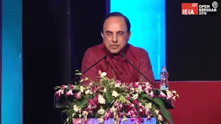 Dr Subramanian Swamy on "Future of India in the emerging world" at IEIA International Conclave 2018