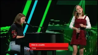 Radiohead   Creep Mimi & Josefin   Blind Auditions   The Voice Kids 2019   SAT 1