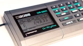 Boss DR-220A Drum Machine | Punchy and excellent