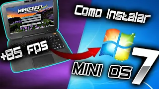 Como Instalar MINIOS 7 En la NETBOOK DEL GOBIERNO