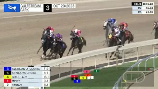 Gulfstream Park Carrera 3 - 20 de Octubre 2023