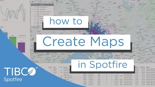 Create Map Charts in Spotfire