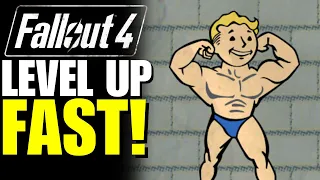 Fallout 4 - Level Up Fast! UNLIMITED SPECIAL Attributes, XP Glitch & UNLIMITED MONEY!