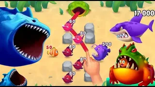 Fishdom Ads Mini Games 31.6 Hungry Fish | New update level Trailer video
