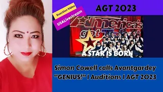 Simon Cowell  Calls Avantgardey "GENIUS!" | AGT 2023  l Japan l Reaction Video - Amazing?!!!