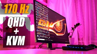 Игровой монитор 170Hz с функцией KVM - GigaByte M27Q