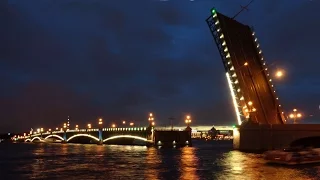 Разведение Мостов / Белые Ночи Питер / Ночной Санкт-Петербург СПб / St. Petersburg White Nights