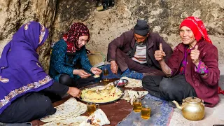 Living in a cave in the coldest winter of Afghanistan | cave dwellers