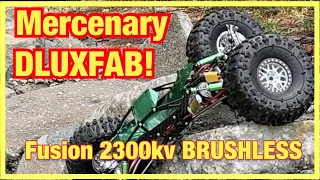 My FIRST DRIVE! Dlux Fab MOA MERCENARY with Fusion 2300 brushless!