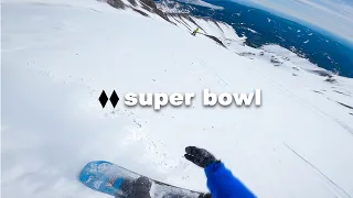 Snowboarding Super Bowl At Mt Hood Meadows