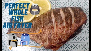 Crispy Juicy Whole Fish | Air Fryer Fish | Air Fryer Recipes