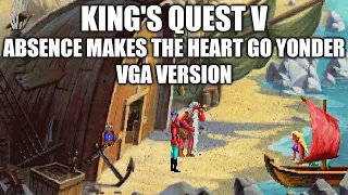 KING'S QUEST V (VGA Version) Adventure Game Gameplay Walkthrough - No Commentary Playthrough