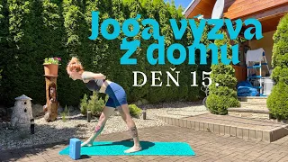 Joga z domu - Výzva pre začiatočníkov (23 min) - Deň 15