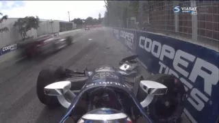 Verizon IndyCar Series 2016. Honda Indy Toronto. Josef Newgarden Hard Crash