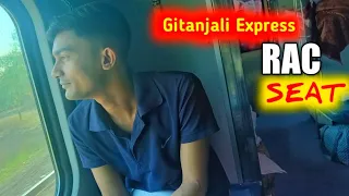 Gitanjali Express Mumbai to Howrah  12859 RAC Ticket Full Journey