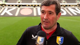 Nigel Clough on 4-1 win at MK Dons