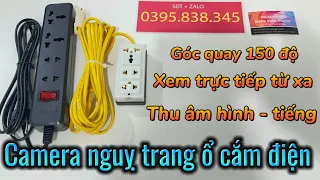 Camera nguỵ trang ổ cắm điện - 2 Mẫu camera nguỵ trang Bán chạy nhất 2024 - Hình ảnh 4K