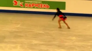 2014 01 17 EC Ladies practice Leonova 2