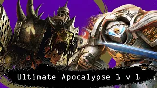 Dawn of War  Ultimate Apocalypse 1 v 1 Orks (Stranger) vs Deamon Hunters (Keuken)