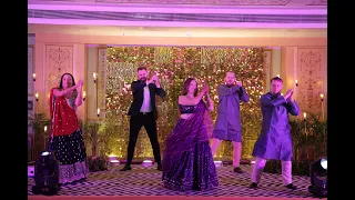Bride Tribe Sangeet Performance: Americans Dancing to 'Gallan Goodiyaan' at Thakore Indian Wedding