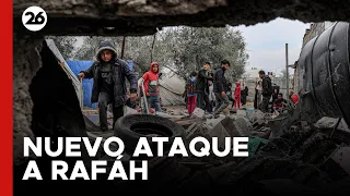 MEDIO ORIENTE | Así dispara un helicóptero israelí hacia Rafah