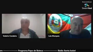 Programa Papo de Boteco em 11/09/2022