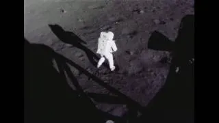 Apollo 11 16mm Neil Armstrong kicking up dust